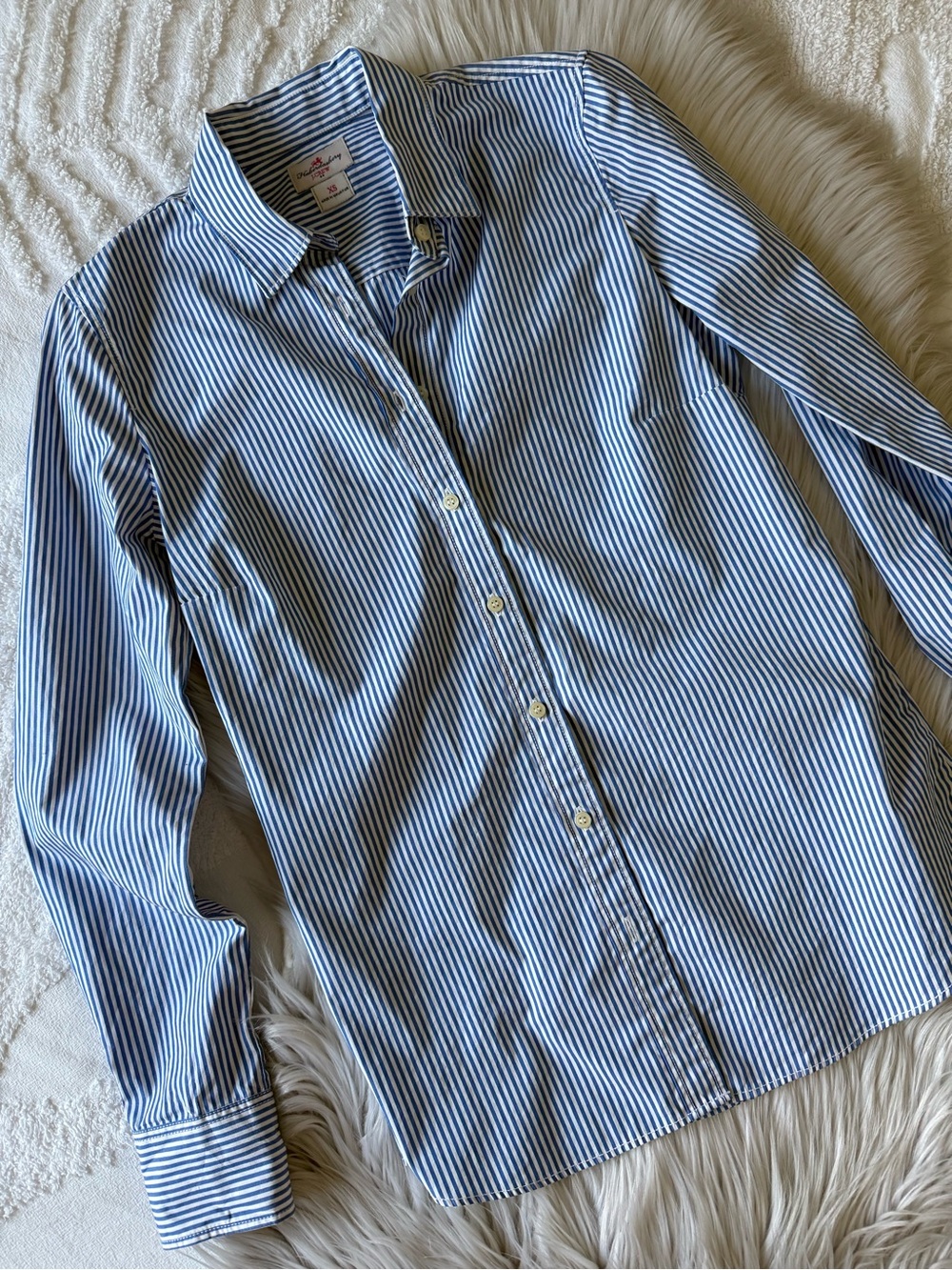 J. Crew striped button down shirt